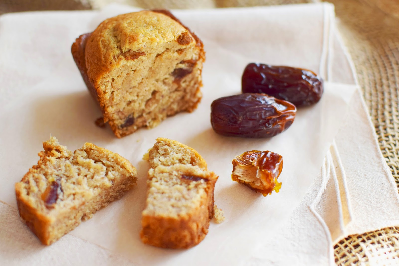 Banana Ginger Medjool Date Mini Loaves