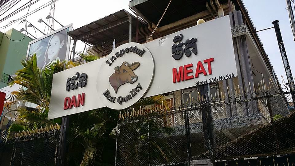 Breakfast Bro Dan's Meat Market, Phnom Penh, Cambodia