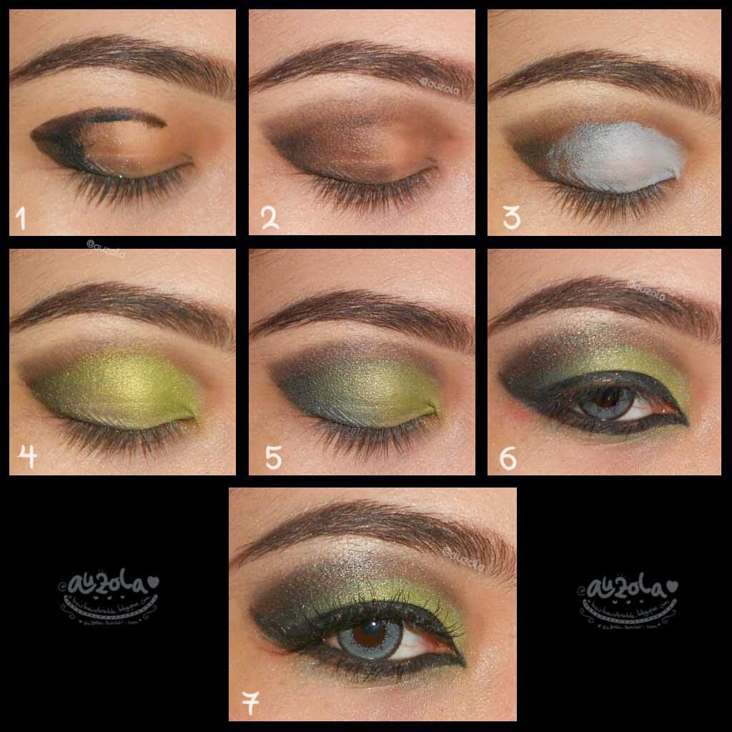 Tutorial Eye Makeup Green Glam Eye Makeup Kawaii Beauty Japan