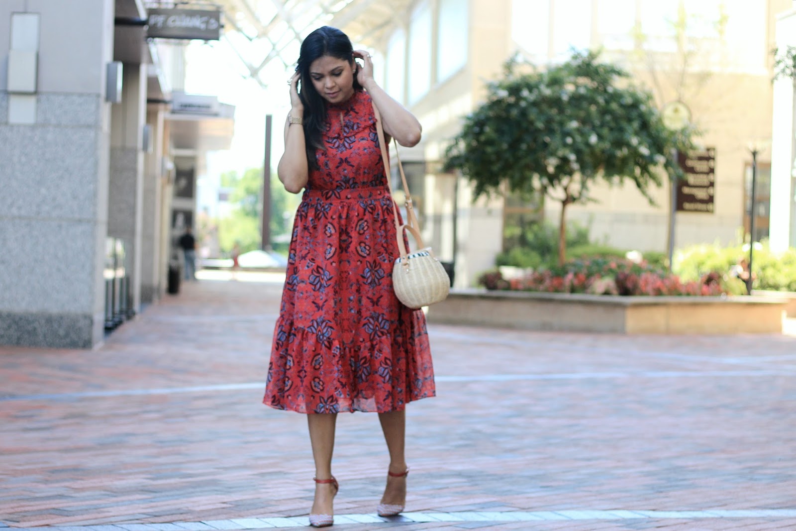 mod cloth, collectively, fashion, style, blogger, summer red dress, paisley printed mod cloth dress, printed look, street style. fashionable, stylish moms, myriad musings, chevy chase stores and restaurants , saumya shiohare mod cloth, collectively, fashion, style, blogger, summer red dress, paisley printed mod cloth dress, printed look, street style. fashionable, stylish moms, myriad musings, chevy chase stores and restaurants , saumya shiohare