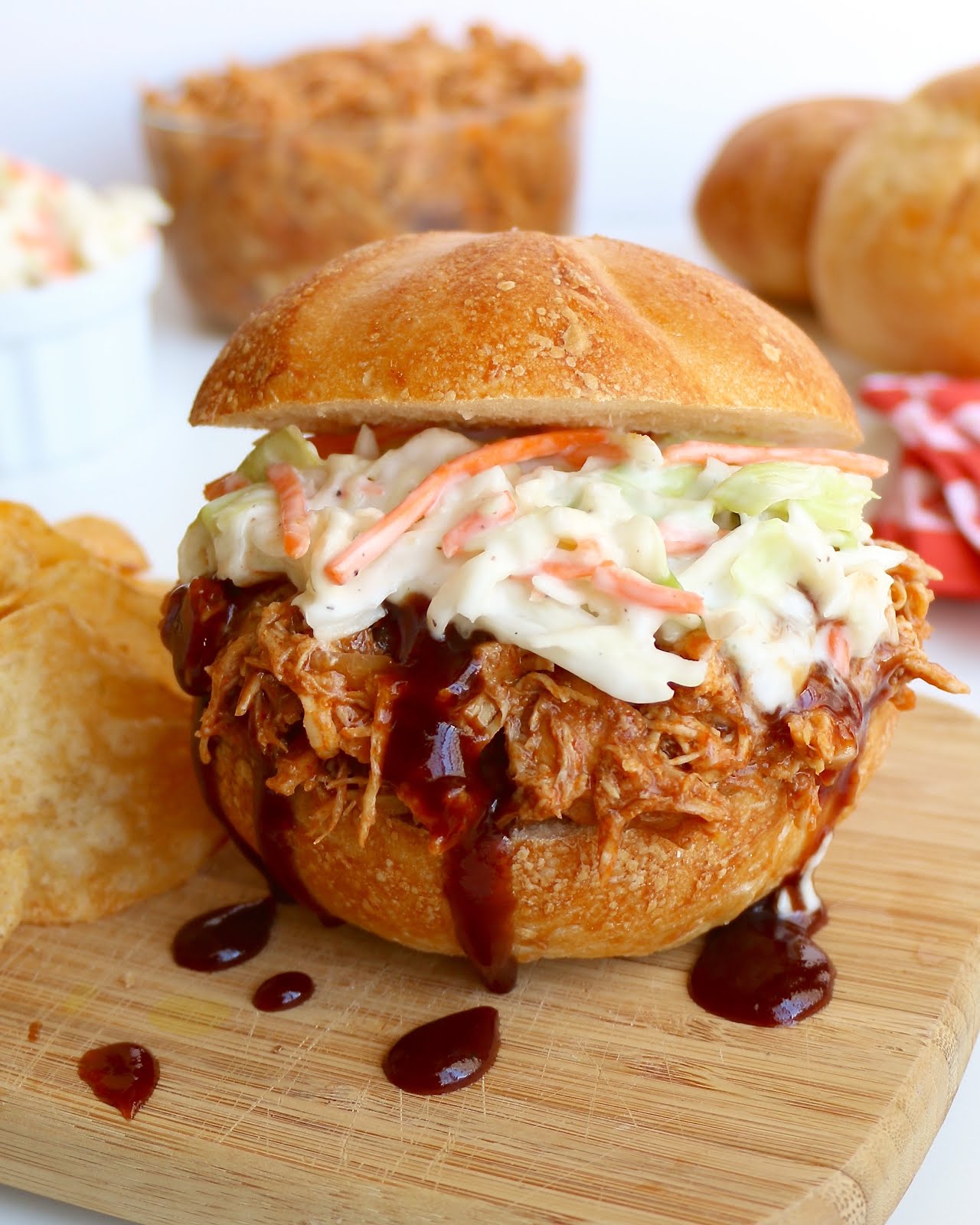 Easy BBQ Shredded Chicken The Lindsay Ann
