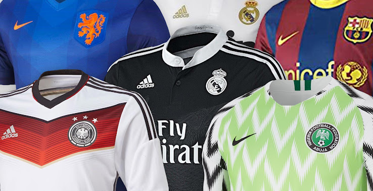 best football kits of the decade