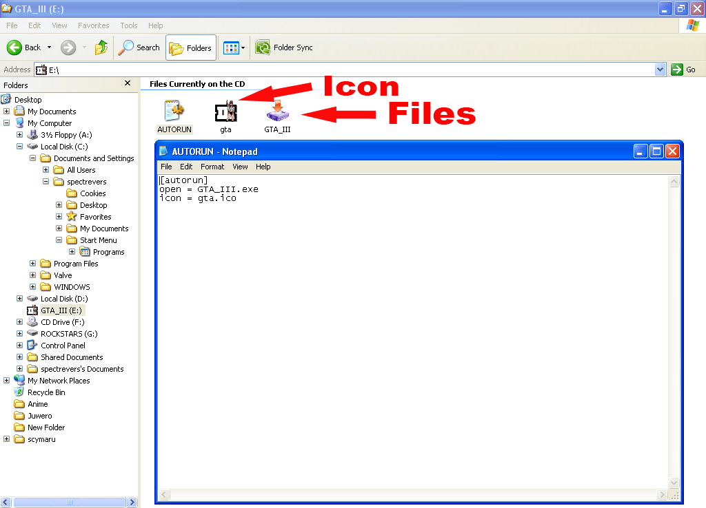 Cara Membuat Autorun Pada CD Menggunakan Notepad