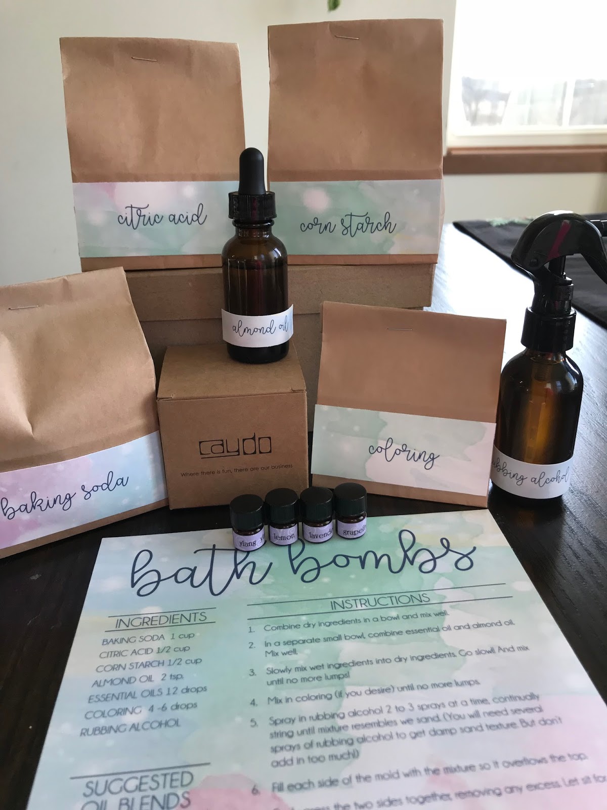 Decorating the Dorchester Way DIY Bath Bomb Kit Gift Decorating the Dorchester Way DIY Bath Bomb Kit Gift