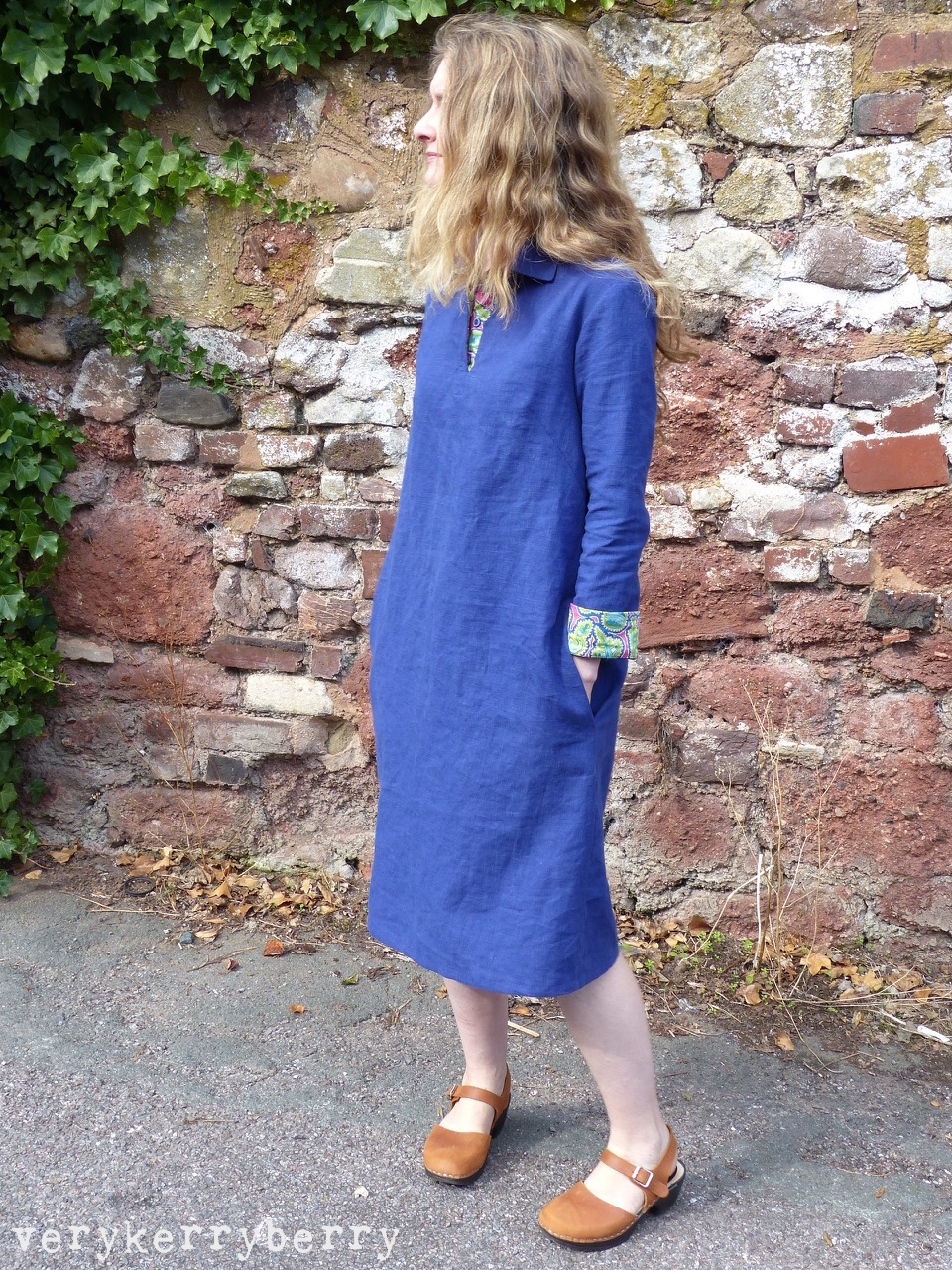verykerryberry Merchant and Mills Rugby Dress in Linen and Liberty