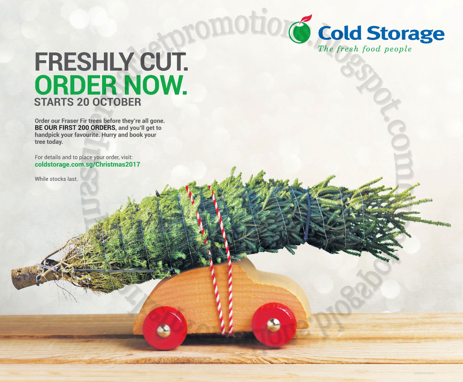 Cold Storage Christmas Tree 20 October 2017 Supermarket Promotions
