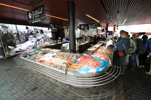 Mercato del pesce (Fisketorget)-Bergen