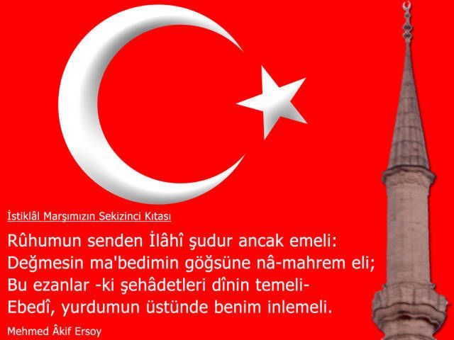 Resimli turk bayragi sozleri 2