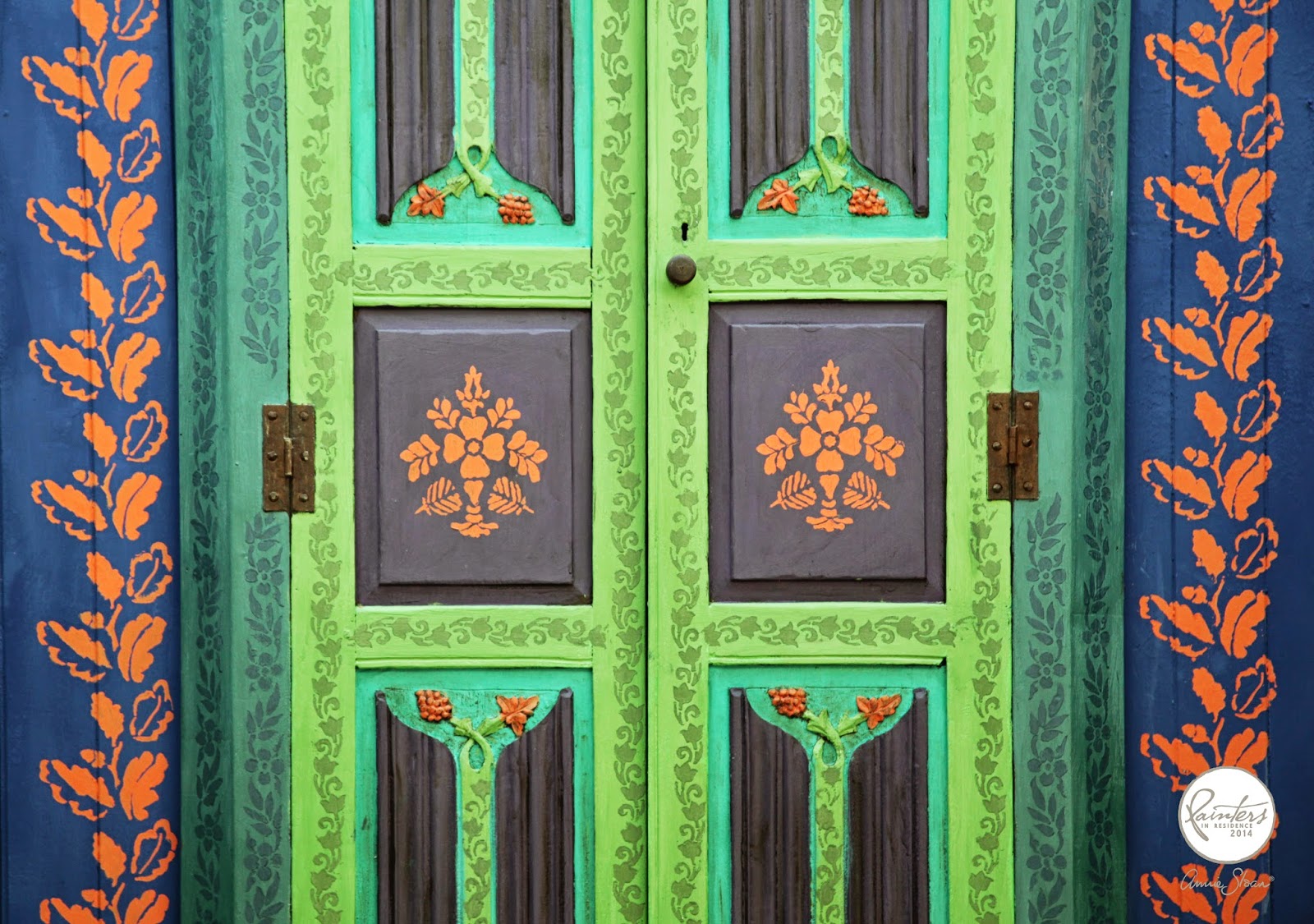 Annie Sloan • Paint & Colour Janice Issitt's Boho Door