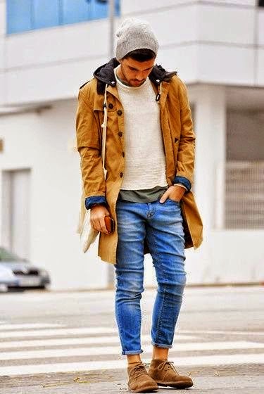 bota jeans masculina