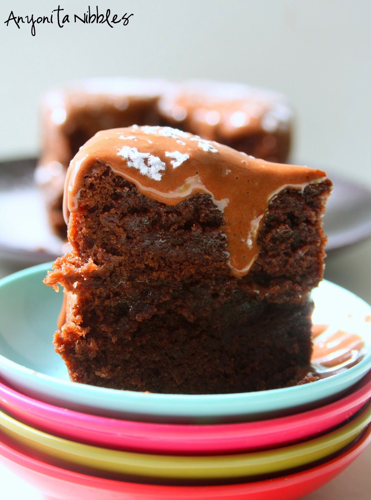 Just look at how moist and fudgy these gluten free Nutella brownies are! From Anyonita Nibbles