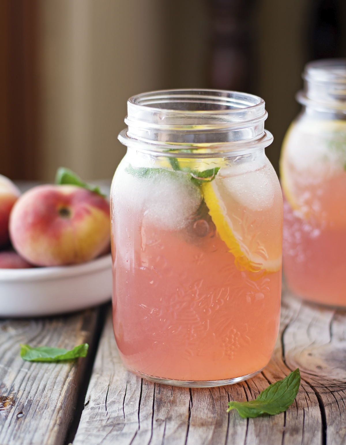 The Iron You Peach Mint Lemonade