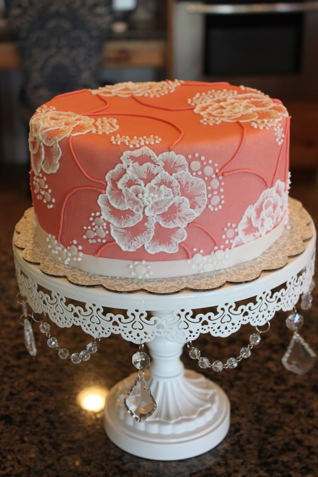 Drake’s Cakes Fancy Elegant Birthday Cake