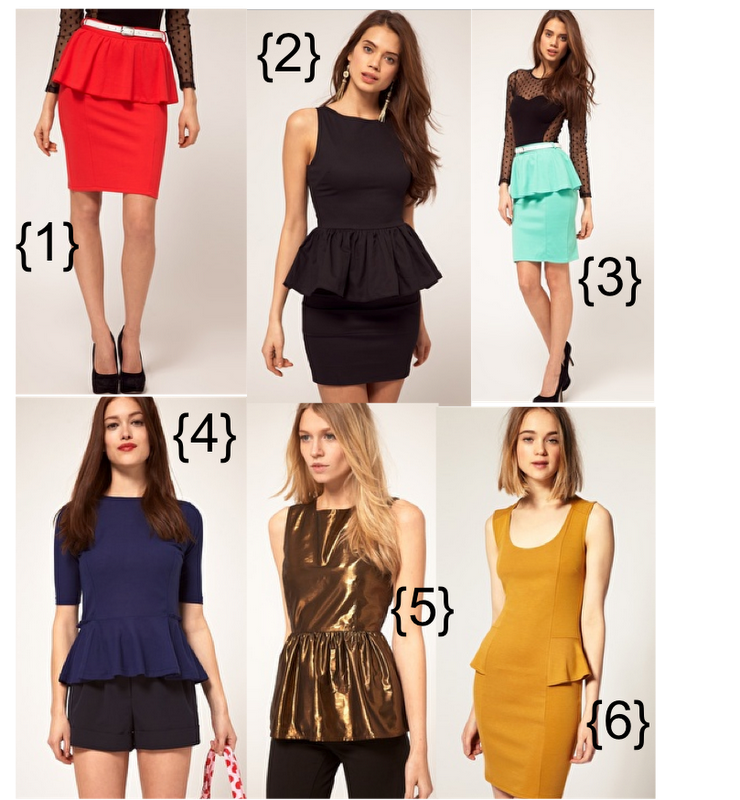 Here & Now | A Denver Style Blog: the shape of spring: peplum