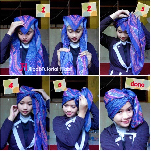 Tutorial Hijab Segiempat Tanpa Jarum Pentul | tutorial hijab turban segi empat simple jilbab tutorial Tutorial Hijab Segiempat Tanpa Jarum Pentul | tutorial hijab turban segi empat simple jilbab tutorial