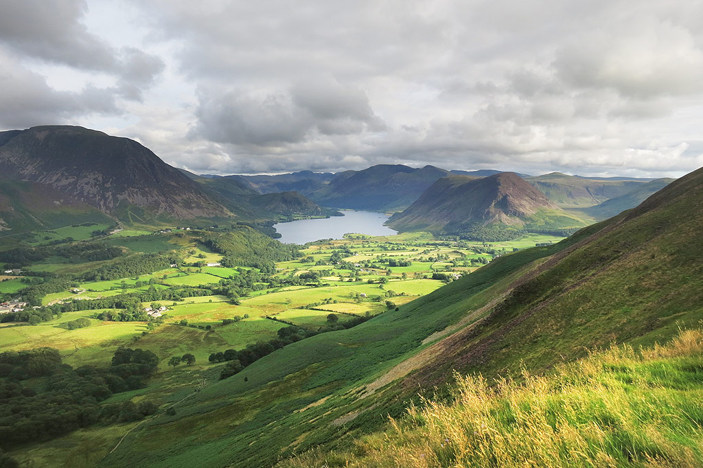 Low Fell, Crummock Water, Buttermere Walk, Lake District, Best View