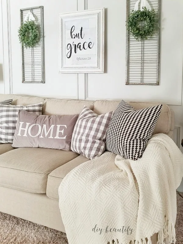 shopping the house for new pillows | diy beautify