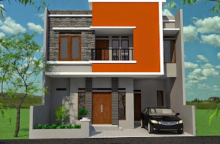 Desain Rumah minimalis 2 lantai