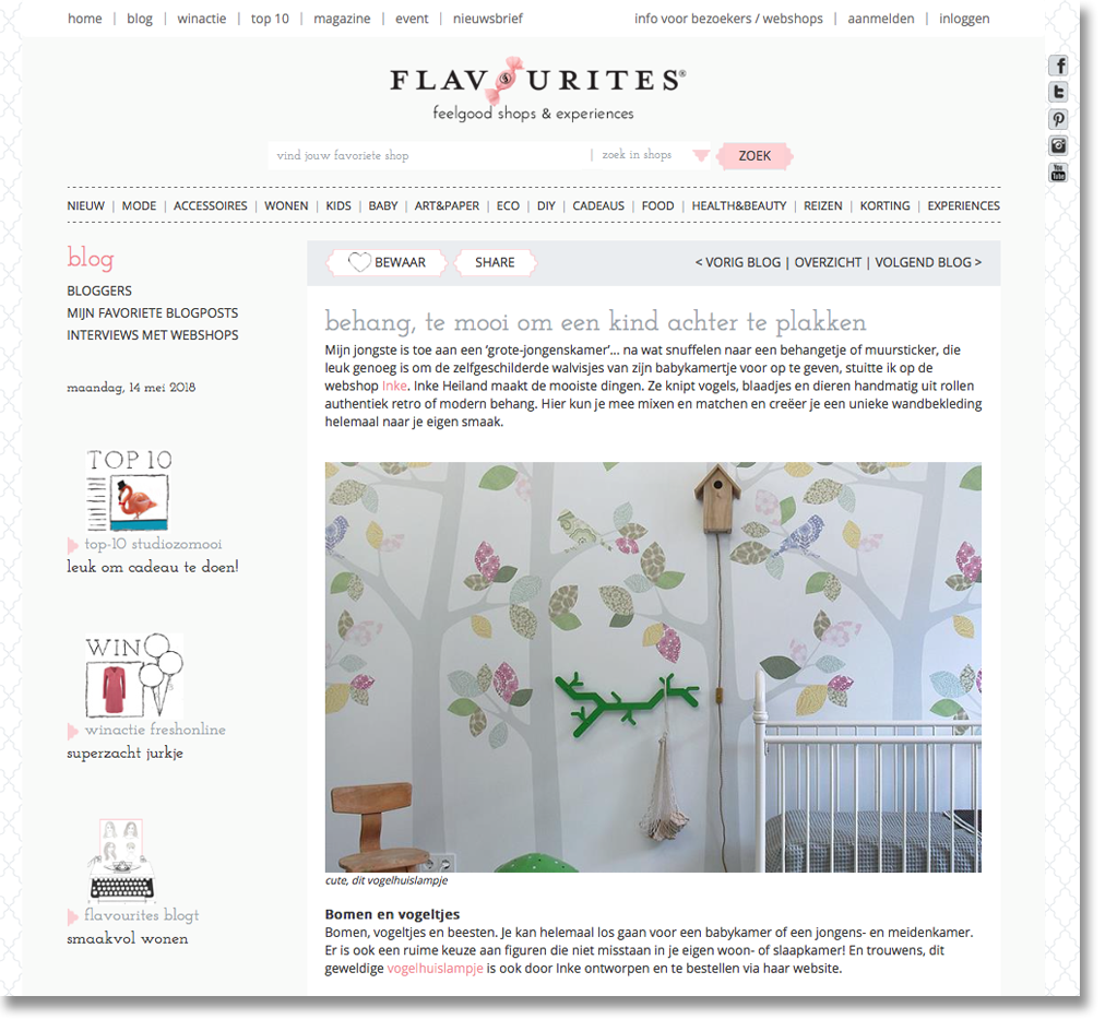 Inke blog Wandversiering slaapkamer