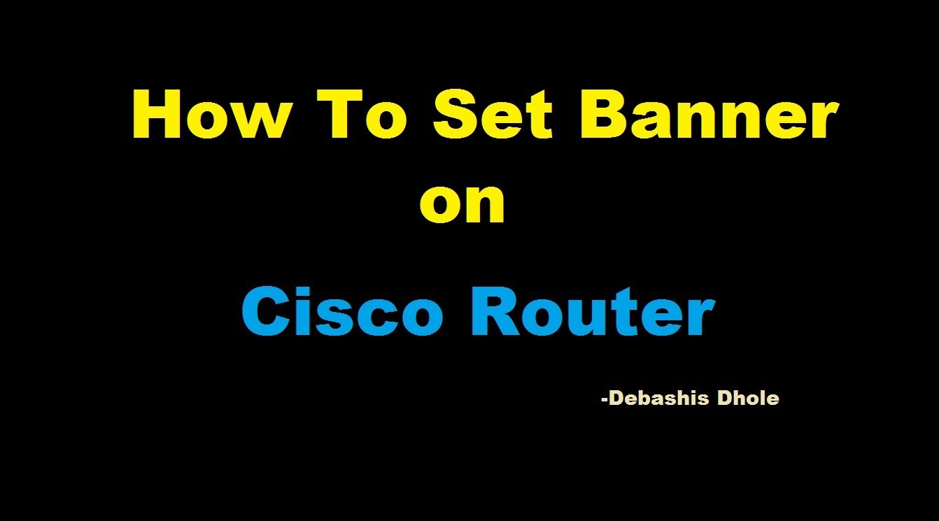 Cara Setting Banner Motd Message On The Day Di Router Cisco