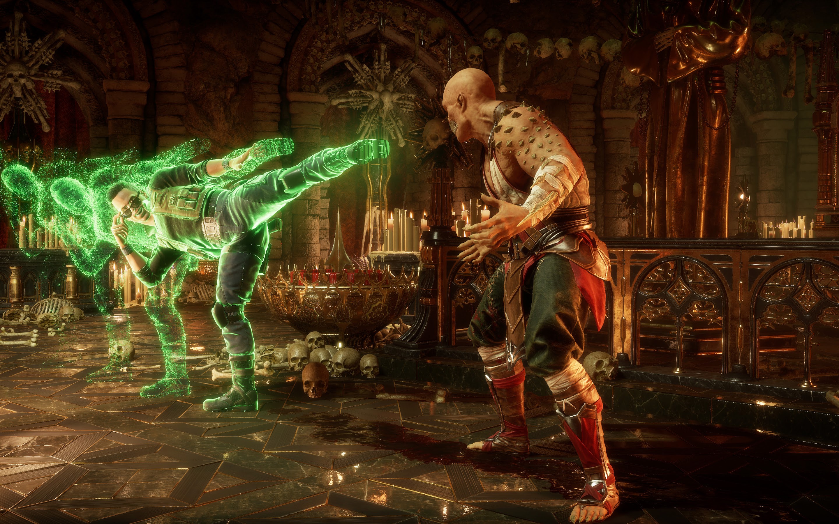 Johnny Cage Baraka Mortal Kombat 11 4k Wallpaper 41