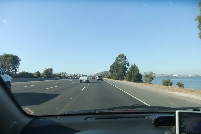 highway near SFO