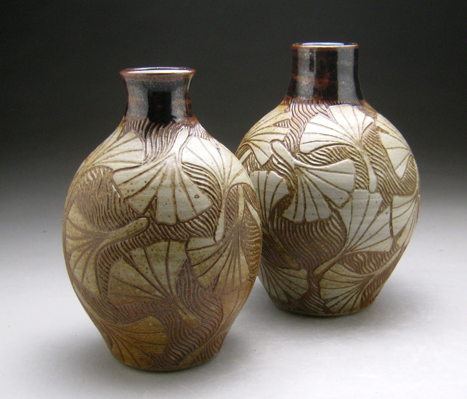 meesh's pottery Ash Glaze Love