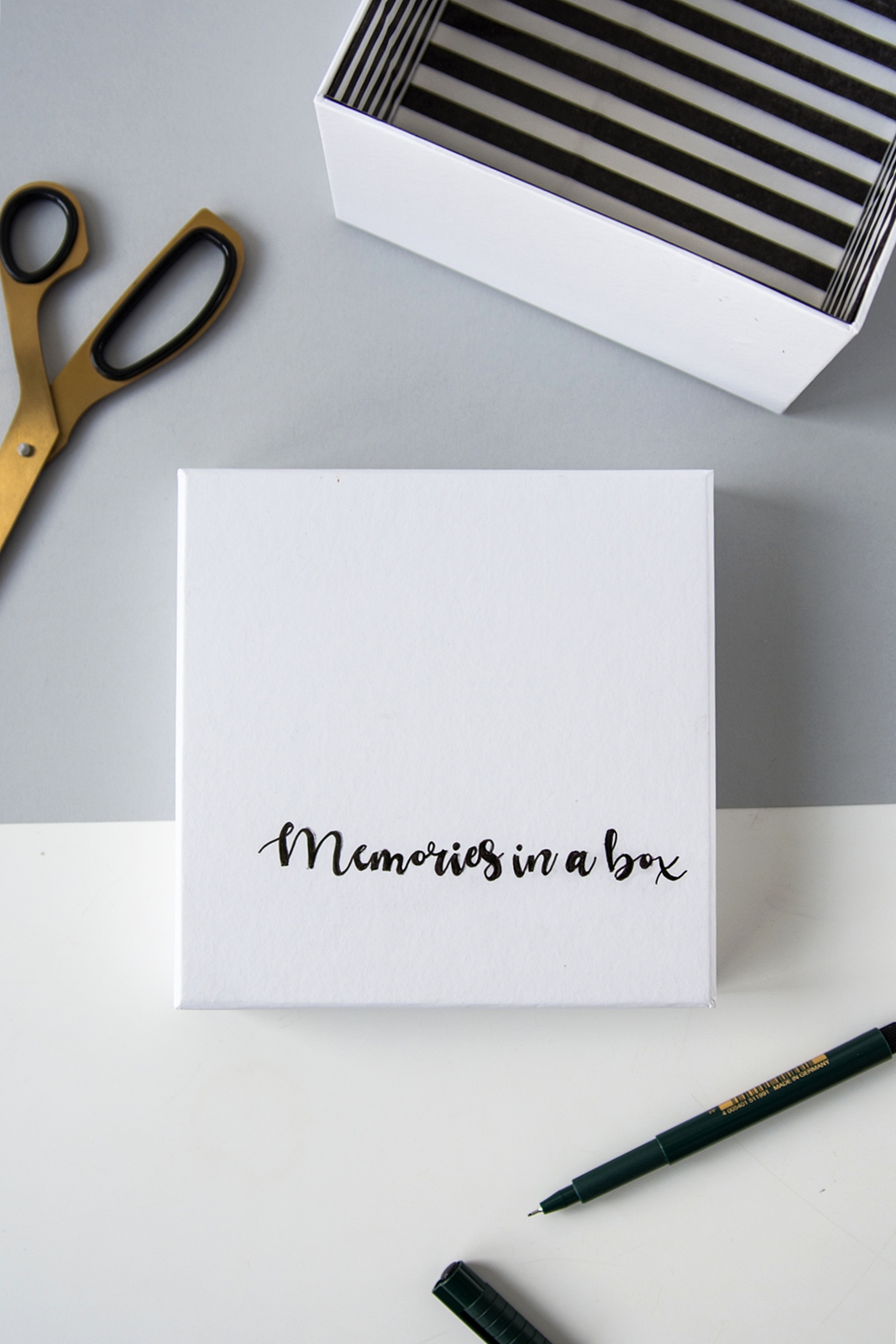 DIY: Memories in a box