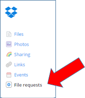 Dropbox File Request