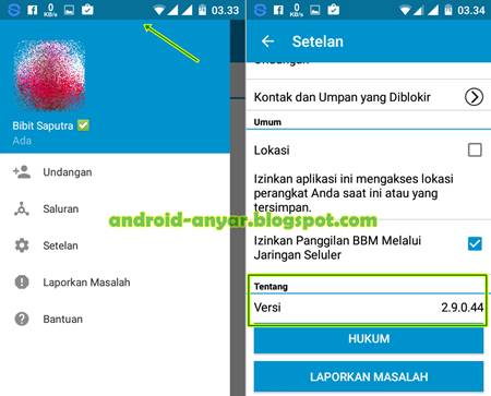 Free Download BBM Android v.2.9.0.44.apk Material Design