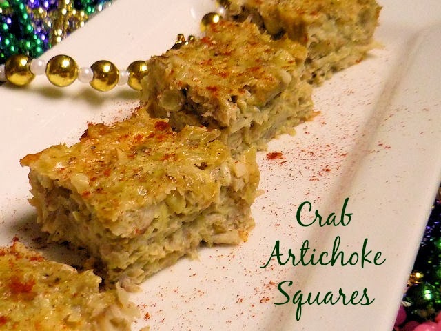 Artichoke Squares 3 Ways