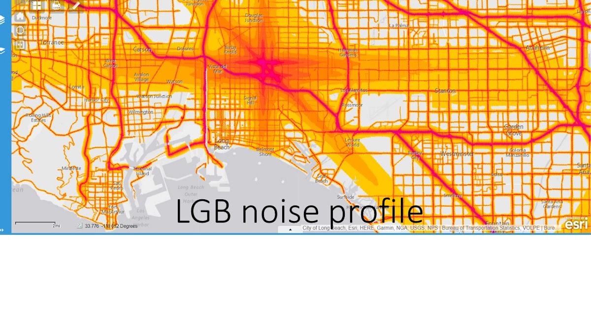 LB4D News LGB noise shown on Federal Noise Map