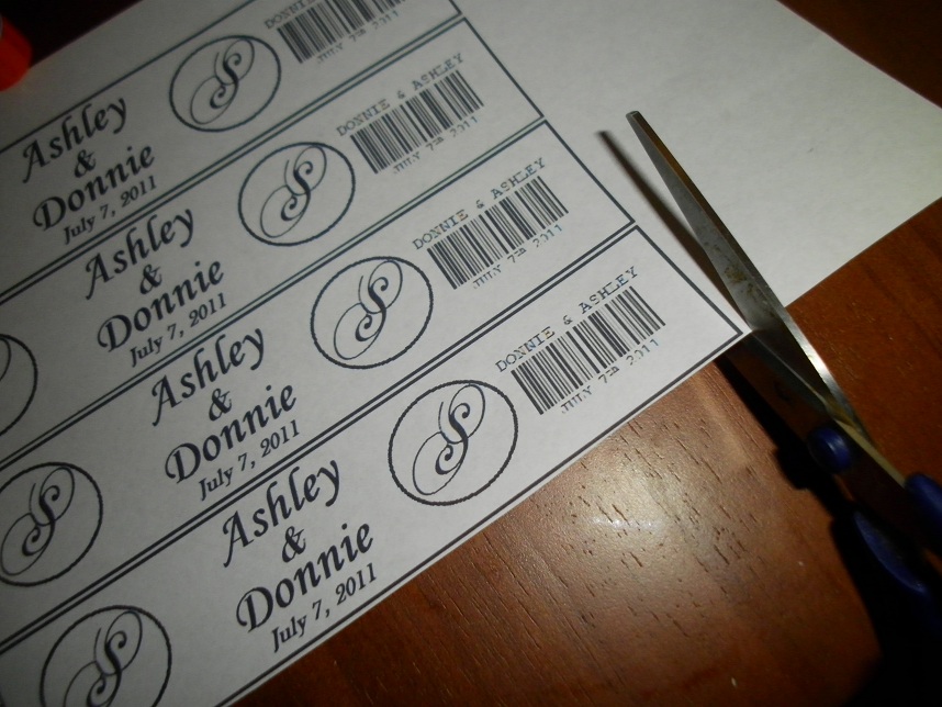 Diy Water Bottle Label Template