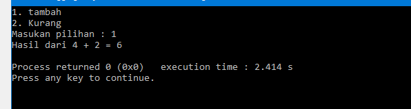 Contoh Program dan Penggunaan Fungsi Switch Case C++ Beserta ...