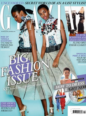Grazia Magazine is a popular fashion magazine originally from  Italy