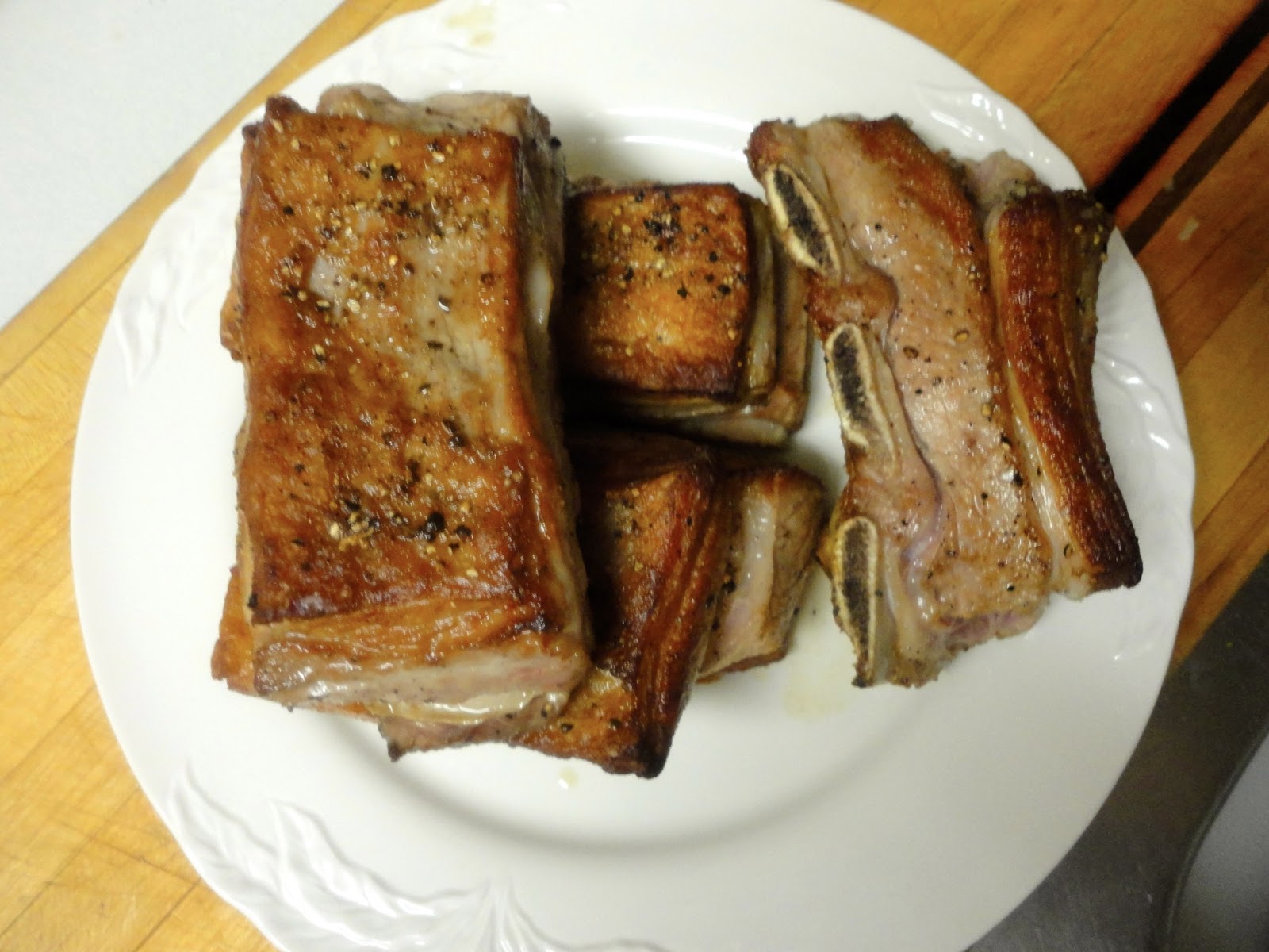Veal Short Ribs alla Marsala adapted from Chef Michael Ponzio. And my