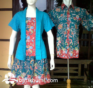 setelan rok n blouse batik