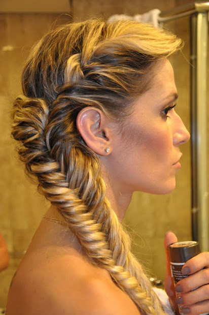 braid hairstyle haircolor