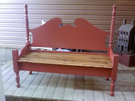 Antique Bed Bench