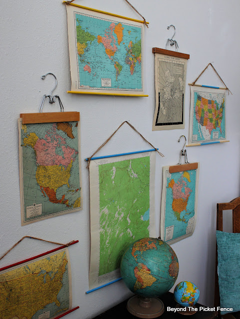 Thrifty Thursday Vintage Map Project