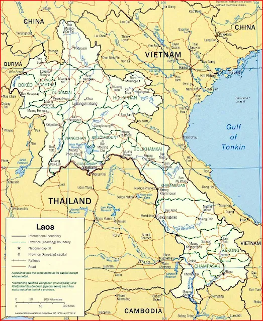 image:Laos Political Map