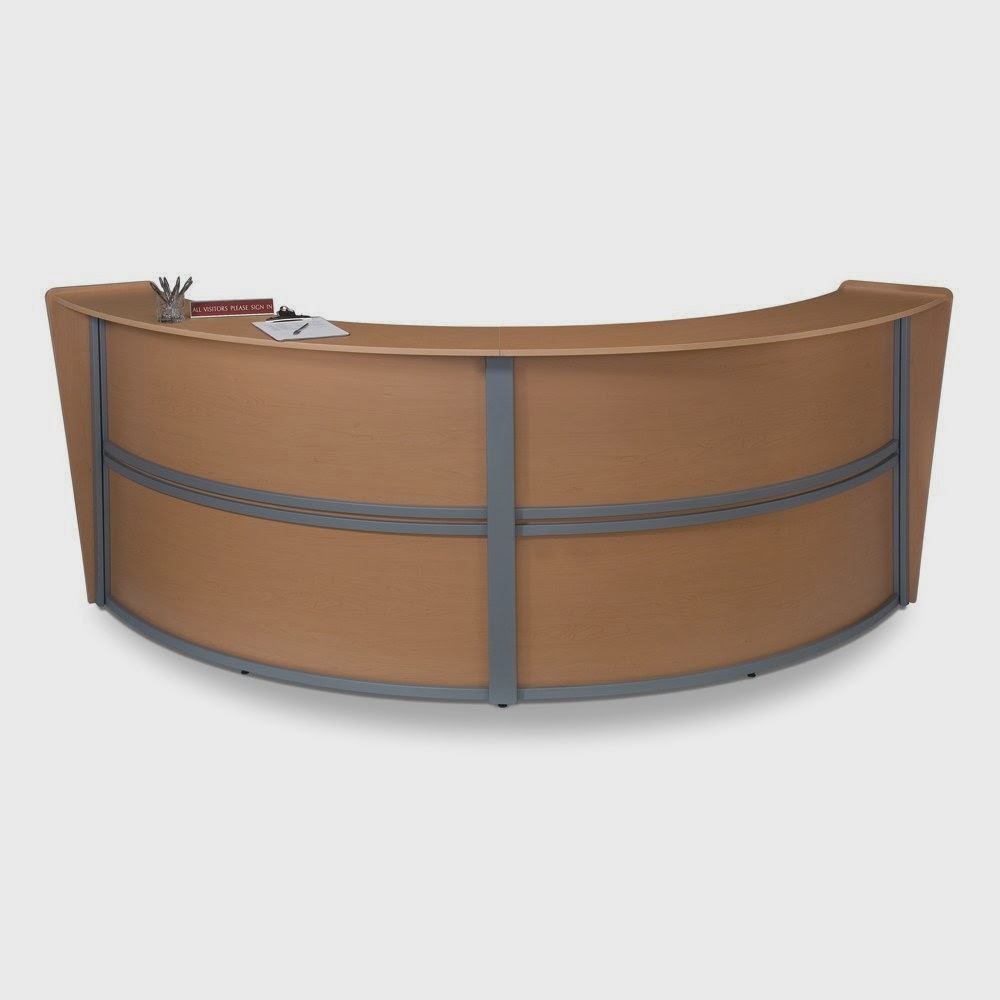 Receptionist Desk Curved Receptionist Desk