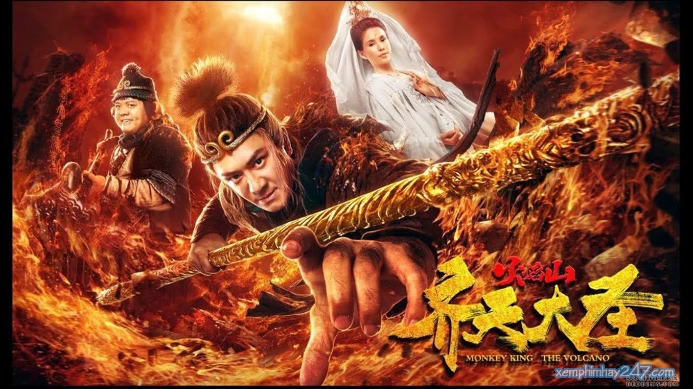 http://xemphimhay247.com - Xem phim hay 247 - Tề Thiên Đại Thánh 2: Hỏa Diệm Sơn (2019) - Monkey King: The Volcano (2019)