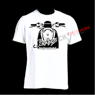 Sablon Kaos - T-shirt Motif Scoopy | Tanjungbalai