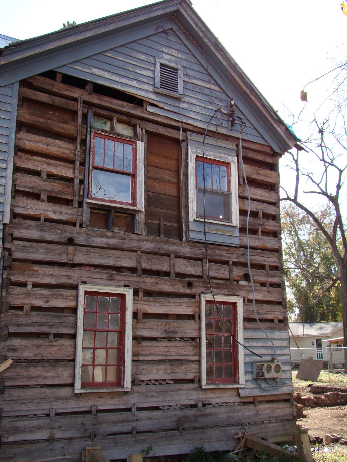 History Of The Vann Cabin MORE PICTURES OF THE TWO STORY LOG CABIN