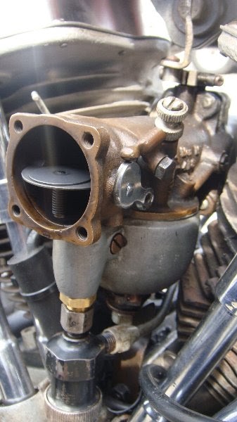 メール便無料】 リンカートキャブレター M74B マニーホールドとエア