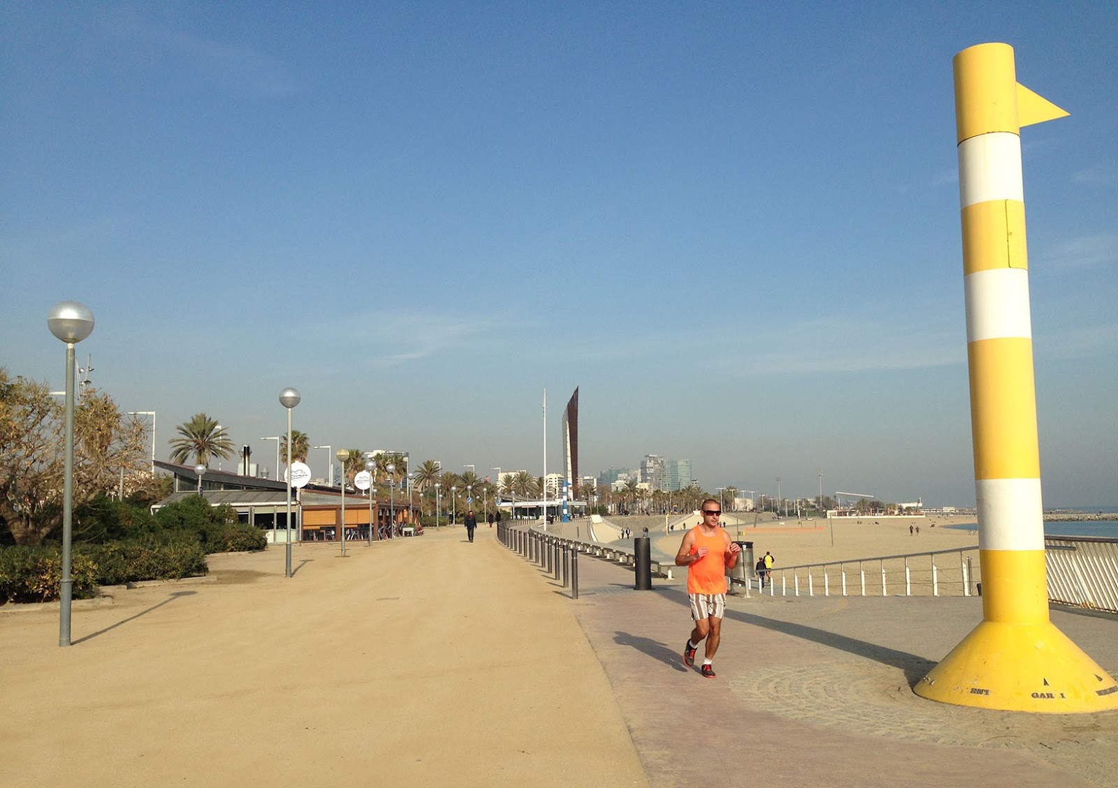 Running Routes Barcelona Beach Running Route