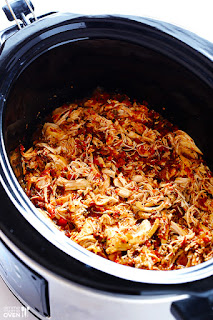 Crock pot Slow cooker salsa chicken, healthy, clean eating, weight loss, recipe, lose weight, 21 Day Fix, How to get fit