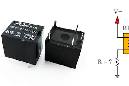 Cara Menentukan Ukuran Resistor Untuk Relay, Perlu Gak??