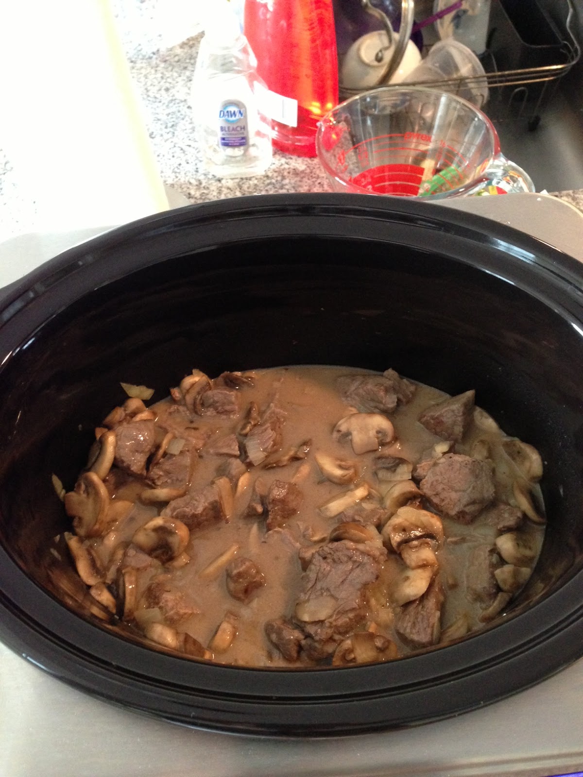 Beannie's Kitchen Slow Cook Beef Stroganoff